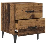 vidaXL Dulap de pat Lemn vechi 40 x 35 x 47.5 cm Lemn compozit