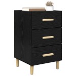 vidaXL Dulap de noapte Stejar negru 40 x 40 x 66 cm Lemn compozit