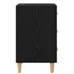 vidaXL Dulap de noapte Stejar negru 40 x 40 x 66 cm Lemn compozit