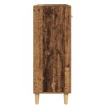 vidaXL Bufet cu sertar Lemn vechi 34 x 69.5 x 89 cm Lemn compozit