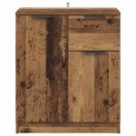 vidaXL Bufet cu sertar Lemn vechi 60 x 30 x 70 cm Lemn compozit