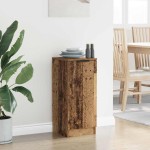 vidaXL Bufet Lemn vechi 30 x 30 x 70 cm Lemn compozit