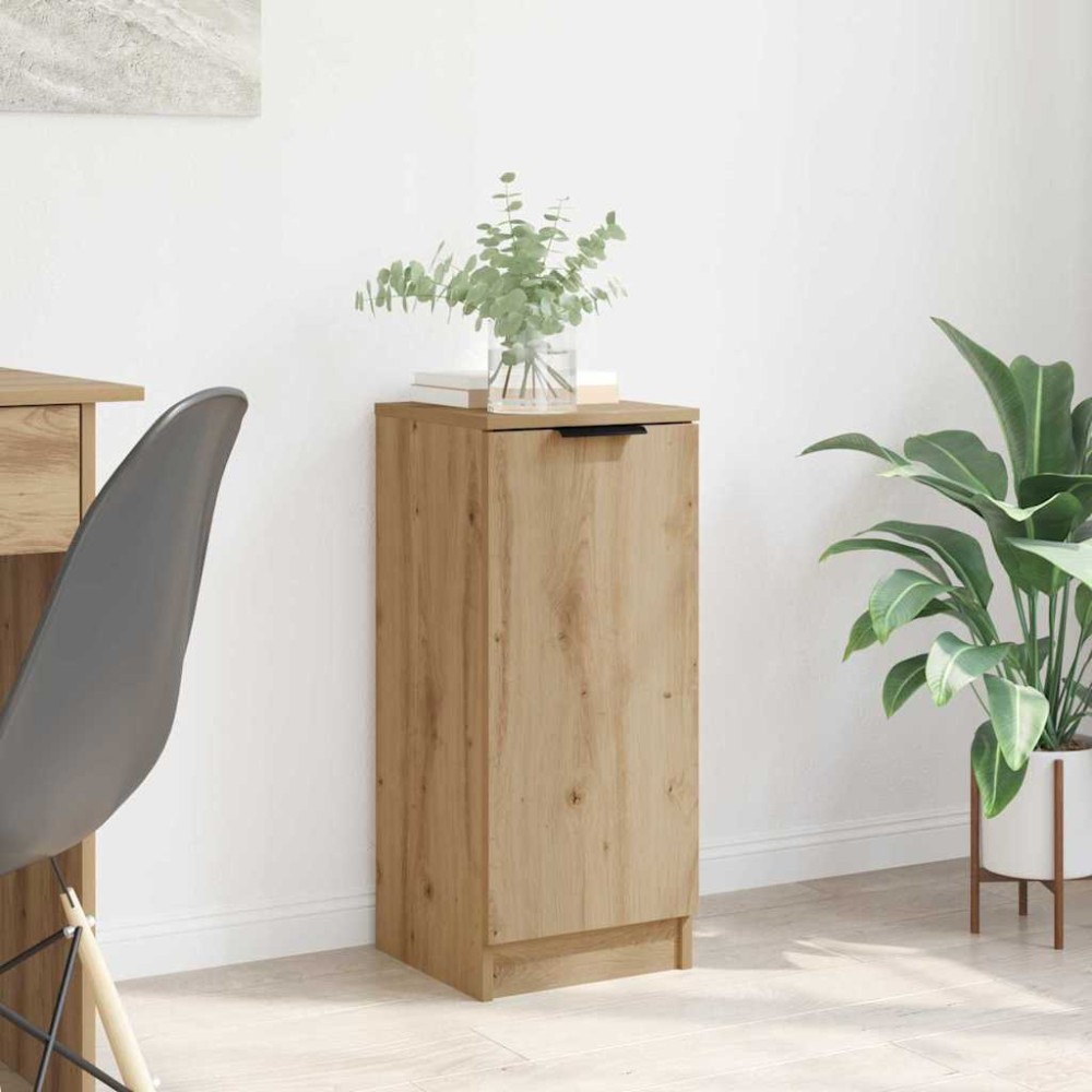 vidaXL Bufet Stejar Artizanal 30 x 30 x 70 cm Lemn compozit