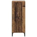 vidaXL Bufet Pe perete Lemn vechi 34,5 x 34 x 90 cm Lemn compozit