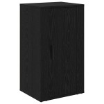 vidaXL Bufet Stejar negru 40 x 33 x 70 cm Lemn compozit