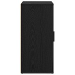 vidaXL Bufet Stejar negru 40 x 33 x 70 cm Lemn compozit