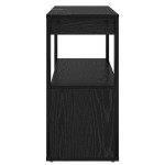 vidaXL Bufet Stejar negru 80 x 30 x 60 cm Lemn compozit