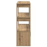 vidaXL Bufet stejar artizanal 30 x 80 x 90 cm Lemn compozit