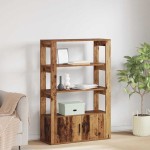 vidaXL Bufet Lemn vechi 30 x 80 x 119.5 cm Lemn compozit