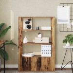 vidaXL Bufet Lemn vechi 30 x 80 x 119.5 cm Lemn compozit