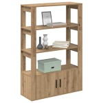 vidaXL Bufet stejar artizanal 30 x 80 x 119.5 cm Lemn compozit