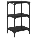 vidaXL Dulap pentru cărți Stejar negru 40 x 33 x 70,5 cm