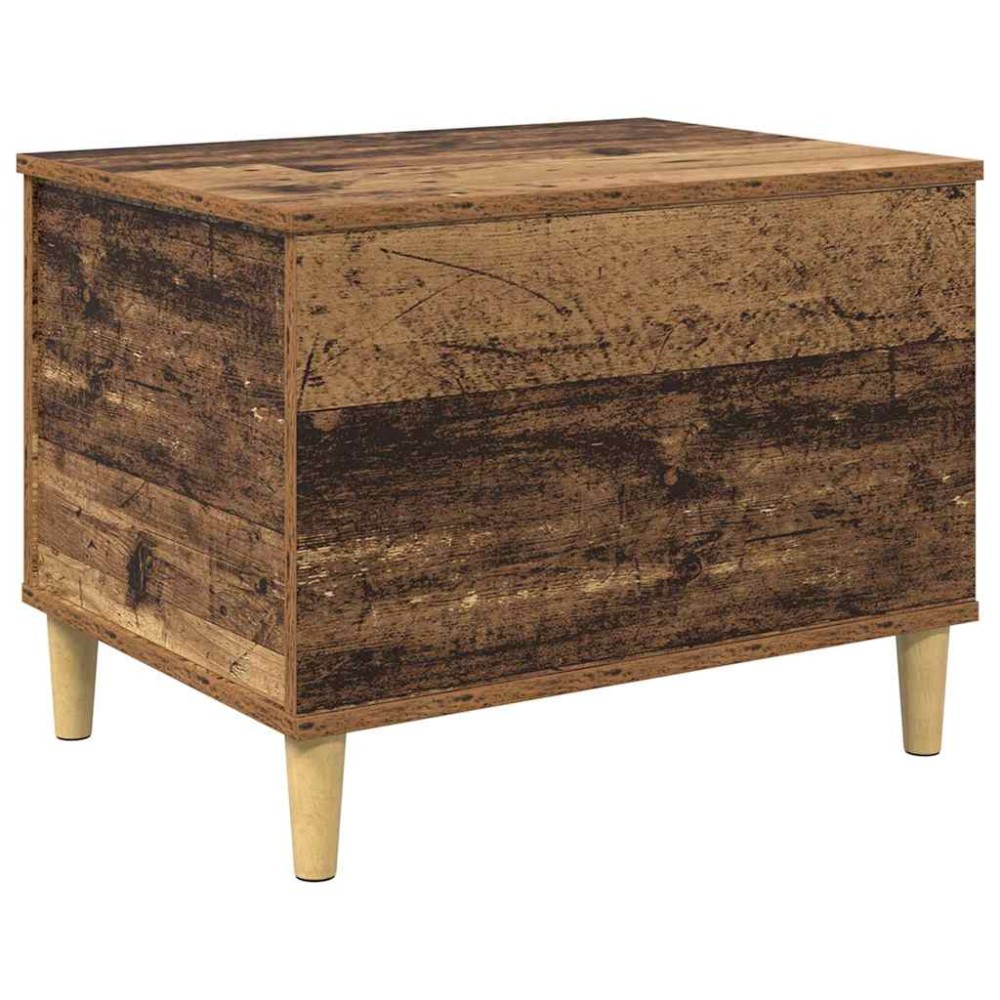 vidaXL Dulap de noapte Lemn vechi 60 x 44,5 x 45 cm Lemn compozit