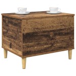 vidaXL Dulap de noapte Lemn vechi 60 x 44,5 x 45 cm Lemn compozit