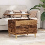 vidaXL Dulap de noapte Lemn vechi 60 x 44,5 x 45 cm Lemn compozit