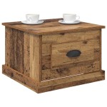 vidaXL Masă de cafea Lemn Vechi 50 x 50 x 35 cm Lemn compozit
