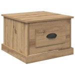 vidaXL Masă de cafea Stejar Artizanal 50 x 50 x 35 cm Lemn compozit