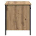 vidaXL Dulap de noapte Stejar Artizanal 40 x 42 x 50 cm Lemn compozit