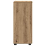 vidaXL Dulap de Baie cu depozitare Stejar Artizanal 60 x 35 x 80 cm