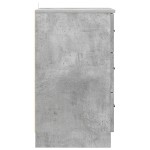 vidaXL Dulap de noapte Gri beton 38 x 38 x 66 cm Lemn compozit