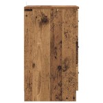 vidaXL Dulap de noapte Lemn vechi 38 x 38 x 66 cm Lemn compozit