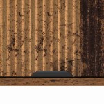 vidaXL Dulap de Baie Pe perete cu ușă Lemn Vechi 39 x 23,5 x 65 cm