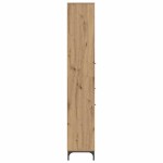 vidaXL Dulap de Baie cu sertar Stejar Artizanal 31,5 x 33 x 190 cm