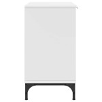 vidaXL Dulap pentru Chiuveta de Baie cu ușă Alb 60.5 x 33.5 x 61 cm