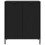 vidaXL Bufet Negru 69.5 x 33 x 82 cm Lemn compozit