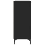 vidaXL Bufet Negru 69.5 x 33 x 82 cm Lemn compozit