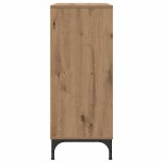 vidaXL Bufet stejar artizanal 79.5 x 33 x 82 cm Lemn compozit