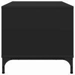 vidaXL Masă de cafea Negru 90 x 49 x 46 cm Lemn compozit