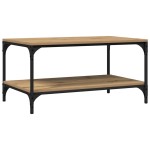 vidaXL Masă de cafea Stejar Artizanal 81 x 50 x 40 cm Lemn compozit