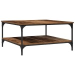 vidaXL Masă de cafea Lemn vechi 80 x 80 x 40 cm Lemn compozit