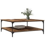 vidaXL Masă de cafea Lemn vechi 100 x 100 x 40 cm Lemn compozit