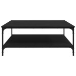 vidaXL Masă de cafea Stejar negru 100 x 100 x 40 cm Lemn compozit