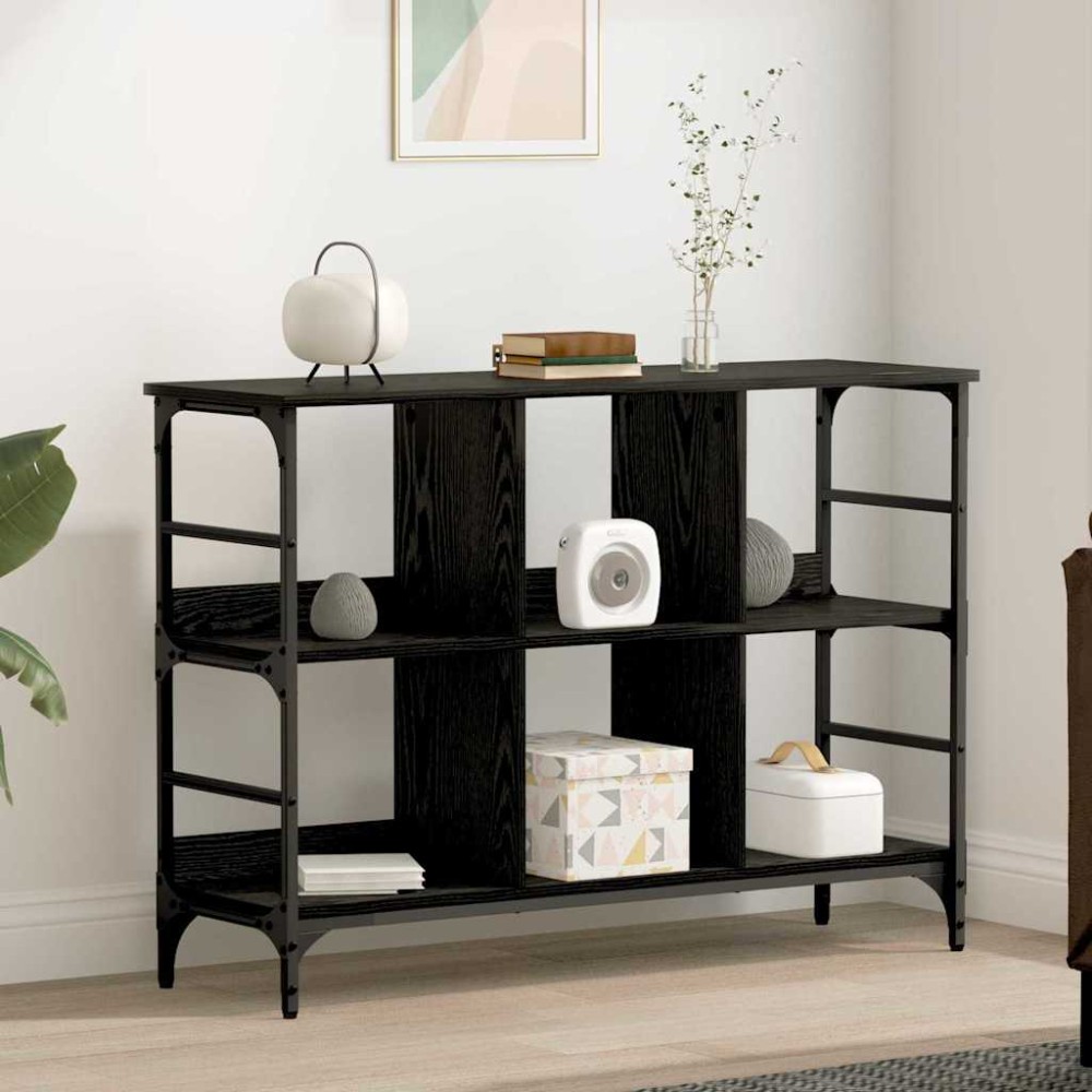 vidaXL Bufet Negru 102 x 32 x 73.5 cm Lemn compozit