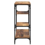 vidaXL Masă de consolă Lemn vechi 100 x 30 x 75 cm Lemn compozit