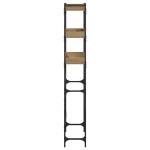 vidaXL Raft pentru mașină de spălat 67 x 25 x 163 cm Lemn compozit