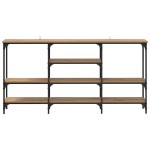 vidaXL Masă de consolă stejar artizanal 160 x 29 x 80 cm Lemn compozit