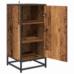 vidaXL Bufet Lemn vechi 35 x 35.5 x 76 cm Lemn compozit