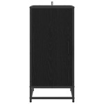 vidaXL Bufet Stejar negru 35 x 35.5 x 76 cm Lemn compozit