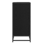 vidaXL Bufet Stejar negru 35 x 35.5 x 76 cm Lemn compozit