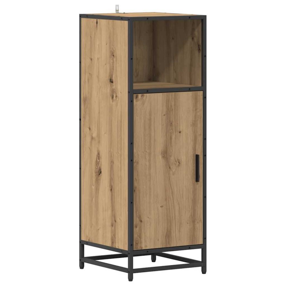 vidaXL Set de mobilier pentru baie Stejar Artizanal 35 x 37,5 x 100 cm