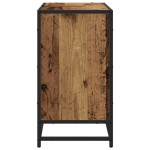 vidaXL Dulap de Baie cu raft Lemn Vechi 65 x 33 x 60 cm Lemn compozit