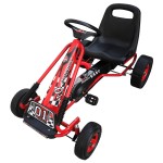 Kart copii cu pedale și scaun reglabil Roșu Kart copii cu pedale și scaun reglabil Roșu
