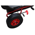 Kart copii cu pedale și scaun reglabil Roșu Kart copii cu pedale și scaun reglabil Roșu