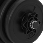 vidaXL Gantere, 2x15 kg vidaXL Gantere, 2x15 kg