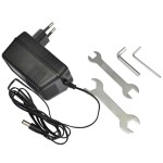 vidaXL Trotinetă electrică, roșu, 120 W