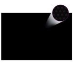 Folie solară pătrată pentru încălzirea apei din piscină 6 x 4 m, Negru Folie solară pătrată pentru încălzirea apei din piscină 6 x 4 m, Negru